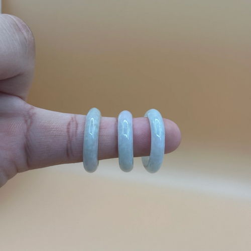 Natural A-grade jadei ring Burmese jade