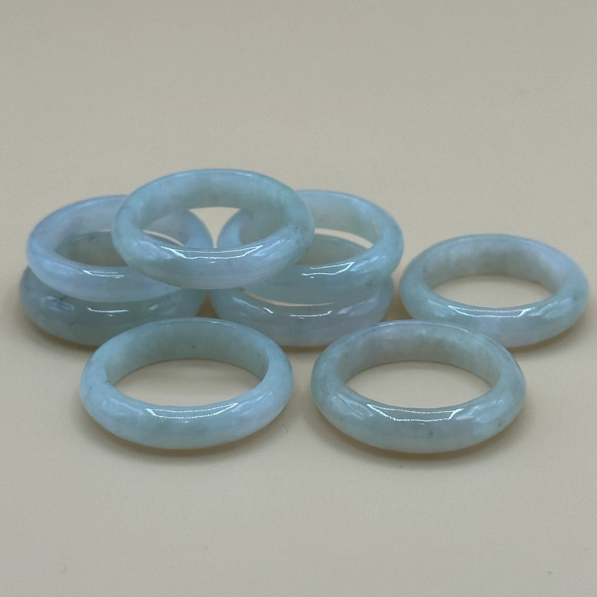 Natural A-grade jadei ring Burmese jade